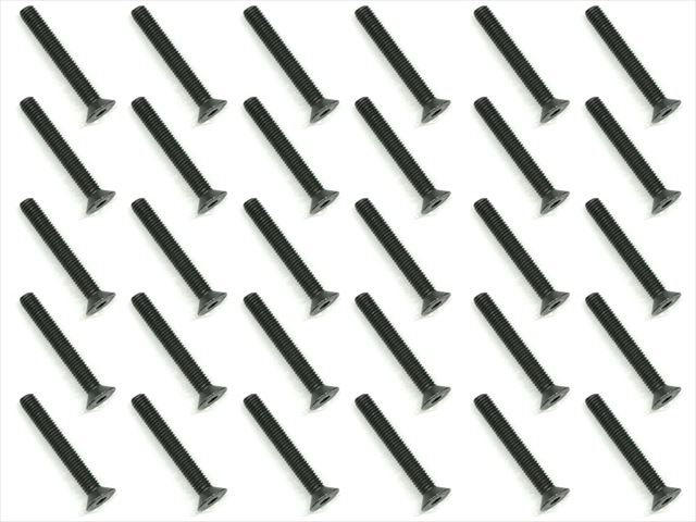 3X22 Steel Hex Socket Countersunk Heavy-Duty Screw (30 pcs.) Countersunk Head JIS Specification