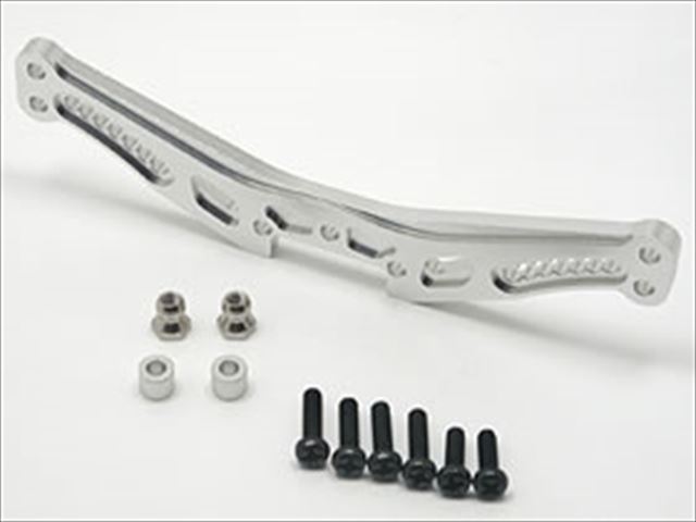 Aluminum Rear Shock Tower (for Tamiya TA-05) Silver
