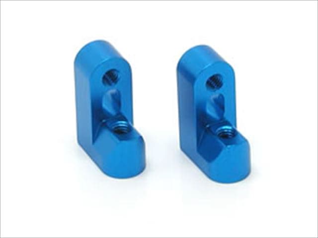 Aluminum Servo Holder (for Tamiya TA06) Blue