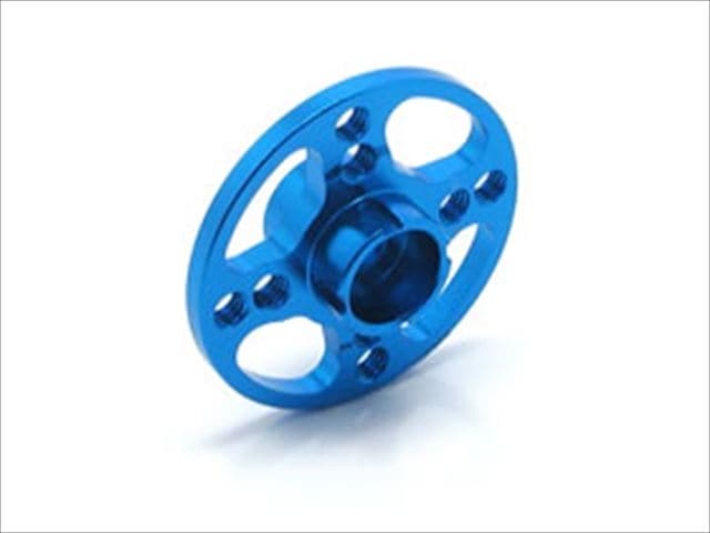Aluminum Spur Gear Holder (for Tamiya TA06) Blue