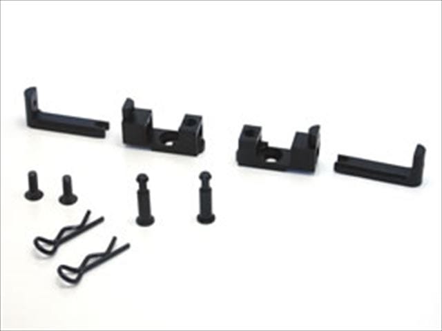 Quick Battery Fastener for Tamiya TA06, Black
