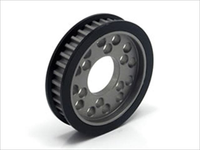 Aluminum (for 1Way) Front Pulley 36T Black (for Tamiya TA05& Drift Conversion SP) Aluminum