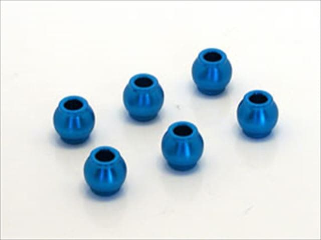 Aluminum Steering Ball (for Tamiya TT-02) Blue 6 pcs.