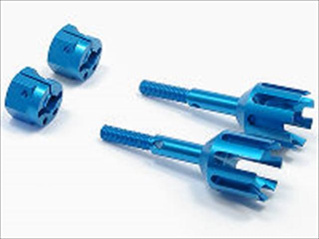 Aluminum Long Axle Shaft & Wide Hex Hub (for TT-01)
