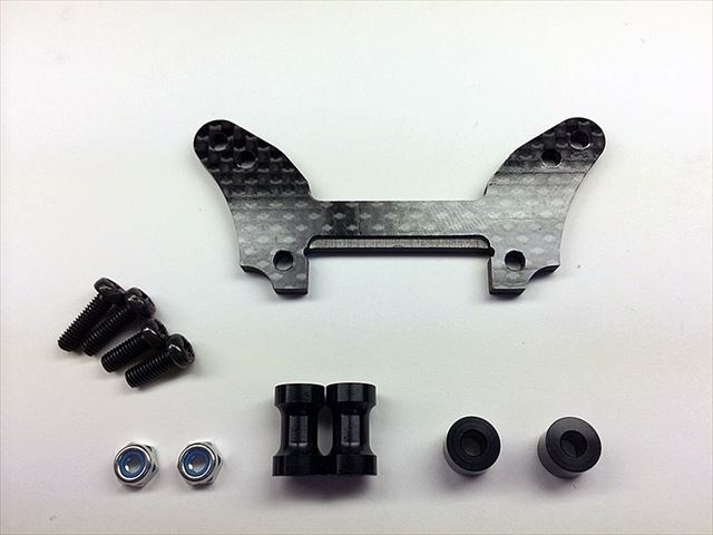Front Carbon Fiber Shock Tower for Tamiya DF-02 Aero Avante