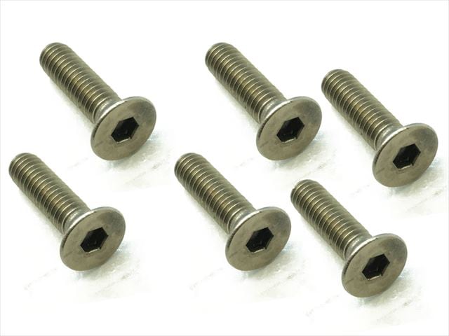 4x15 Hex Socket Countersunk Screw 6 pcs. 4x15