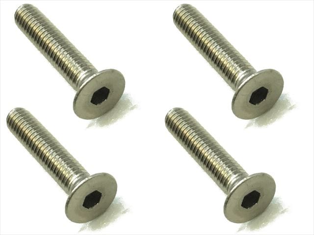 Titanium Hex Socket Countersunk Screw 4X20 4 pcs.