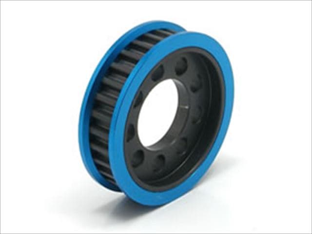 Aluminum Rear Differential Pulley 30T Blue (for Tamiya TA05-VDF)