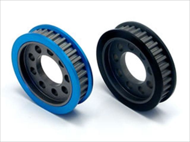 Aluminum Rear Pulley 32T Blue (for Tamiya TA05VDF& Drift Conversion SP)
