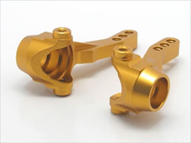 Aluminum Steering Knuckle (for Tamiya TA05-VDF) Gold
