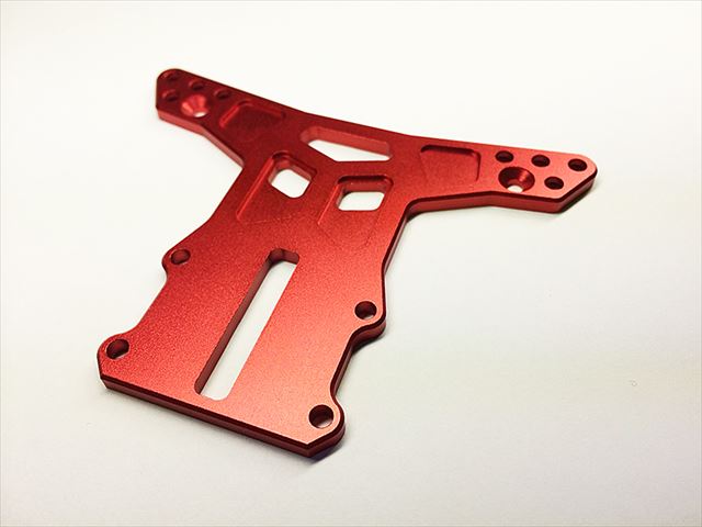 アルミフロントブレース WR-02 レッド Aluminum Front brace WR-02 red
