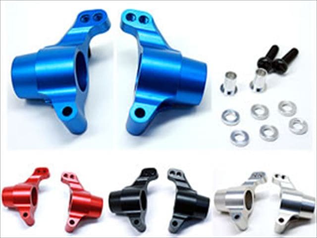 Aluminum Rear Hub GF-01, City Turbo,(for WR-02) Blue