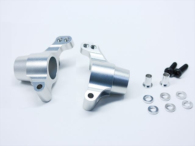Aluminum Rear Hub GF-01, City Turbo,(for WR-02) Silver