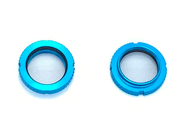 Aluminum Multi Spring Shock Absorber Adjuster Tamiya General-Purpose Tamiya Blue 2 pcs.