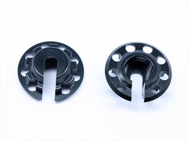 2mm Down Retainer (for Short Shock Absorber)(Tamiya General-Purpose) Black
