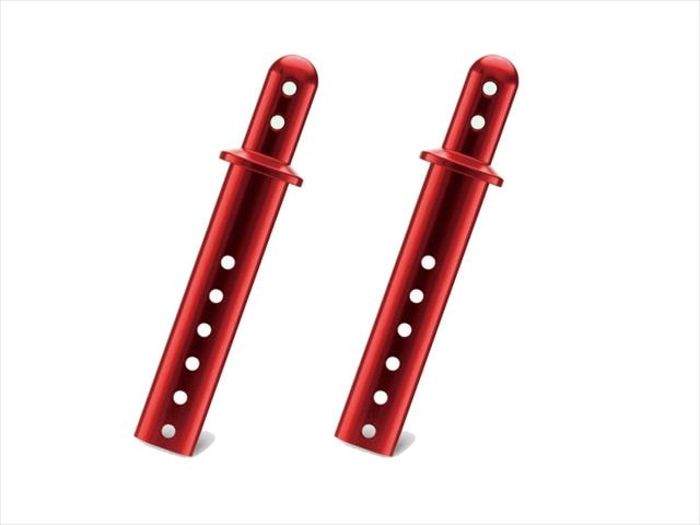 Aluminum Body Mount Cap L(Red)46L