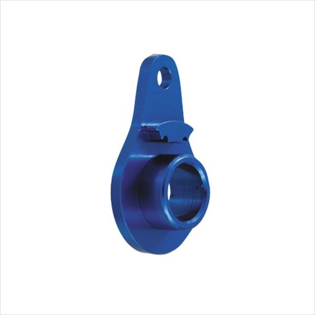 アルミサーボセイバー タミヤハイトルクサーボセイバー用 ヨコモブルー1個穴 Aluminum servo saver (for TAMIYA High Torque Servo Saver) one YOKOMO Blue hole