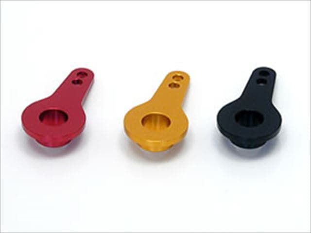 Aluminum Long Servo Saver (for Tamiya High-Torque Servo Saver) Black