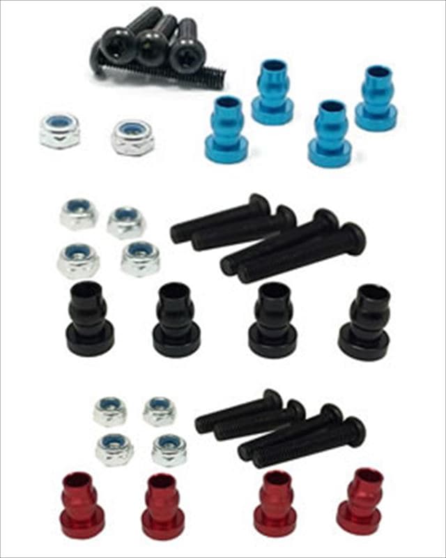 アルミダンパーエンドボール タミヤ汎用 Aluminum damper end ball (TAMIYA general purpose)