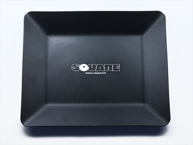 アルミパーツトレイ ブラック Aluminum parts tray (black)