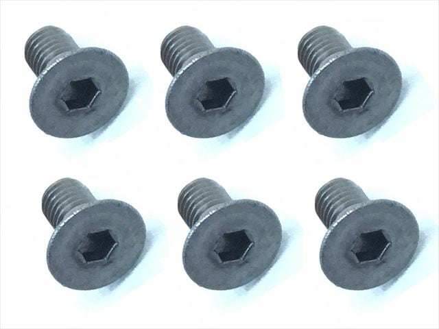 2.6X6 Titanium Hex Socket Countersunk Screw (6 pcs.)