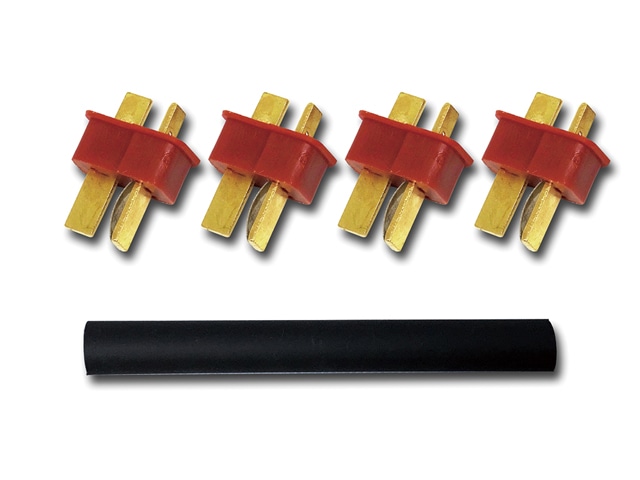 T Type 2P Connector (Male 4 pcs.)