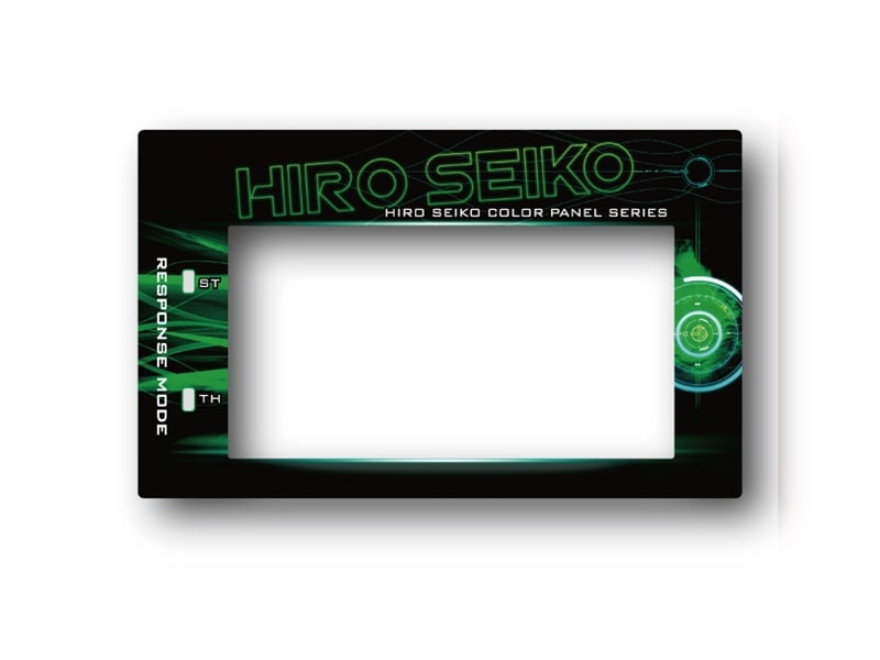 送信機用カラーパネル-A(Green)　サンワM12S用 Collar panel A(Green) for transmitter