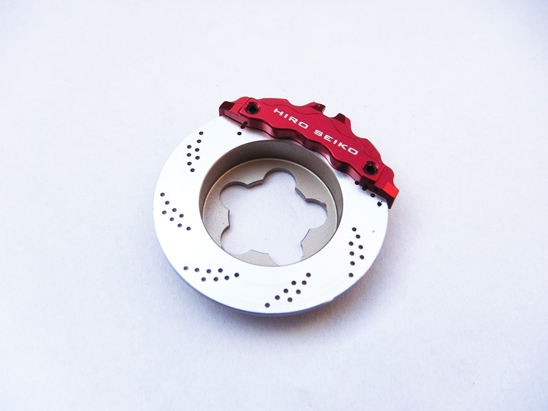 アルミブレーキディスク EVO-Ⅱ (レッド) Aluminum brake disk EVO- Ⅱ (red)