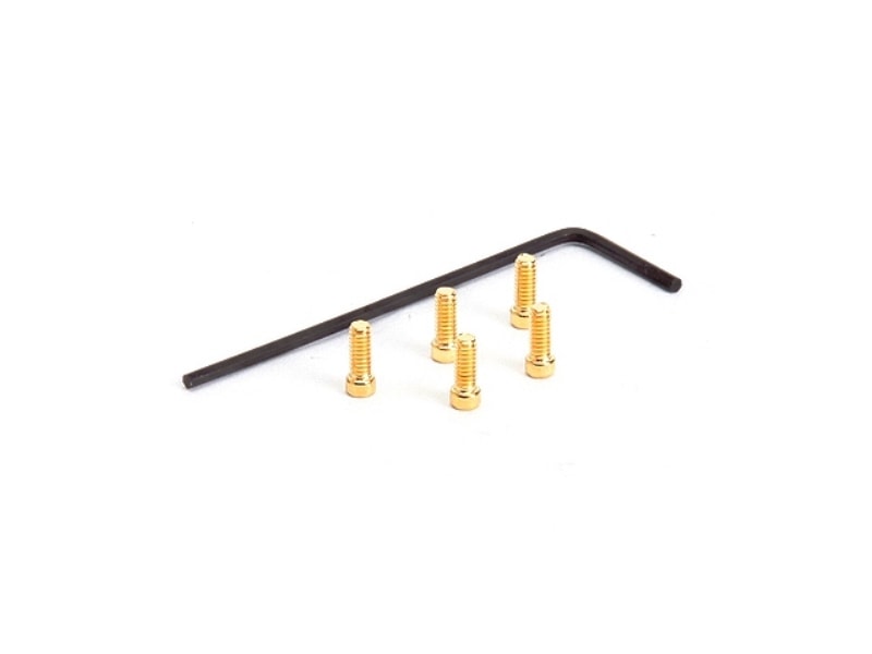 M2×5 Cap スクリューセット (ゴールド) 5pcs M2×5 Cap screw set (gold) 5pcs