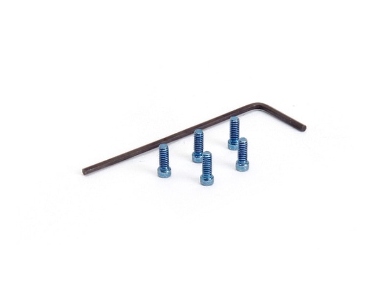M2×5 Cap スクリューセット (ブルー) 5pcs M2×5 Cap screw set (blue) 5pcs