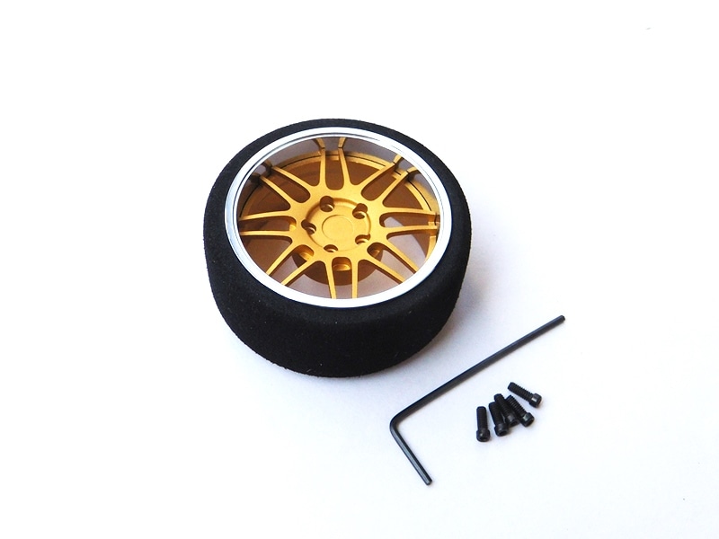 アルミステアリングMFホイール 8-Spoke (Fゴールド/クロームリム) Aluminum steering wheel MF wheel 8- Spoke (F gold/chrome rim)