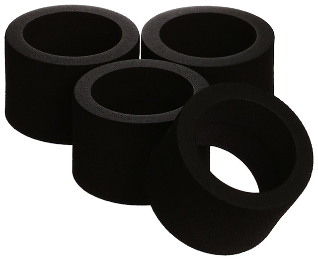 フロントスポンジタイヤ30度 アスファルト 1/12レーシング用 4個入り Front sponge tire 30-degree asphalt Entering for 1/12 racing 4 pcs.