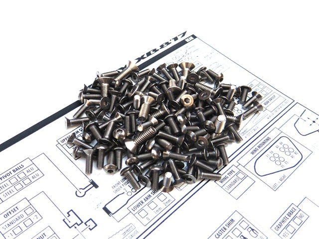 XRAY XB8 2017 Titanium Hex Socket Screw Set X Ray XB8