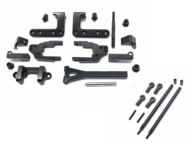 SQUARE Rear Link Kit, L Wheelbase, for Tamiya CC-01