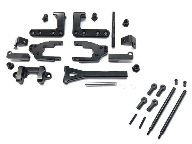 SQUARE Rear Link Kit, M Wheelbase, for Tamiya CC-01