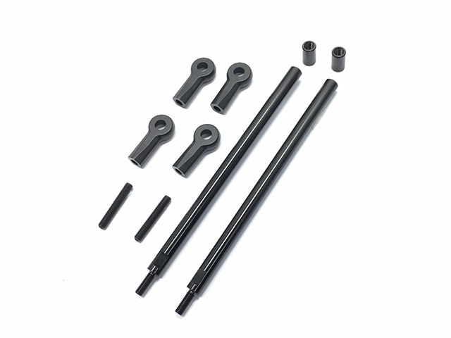 Lower Link Set 87mm(L) Black CCR-50 Spare, Crawler General-Purpose