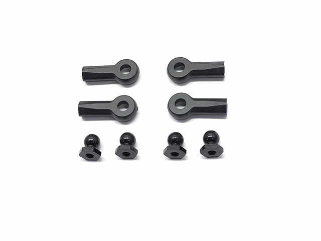 5.8mm Fluoropolymer Coated Ball Stud B& Rod End 4 pcs. (for CCR-50 Spare)