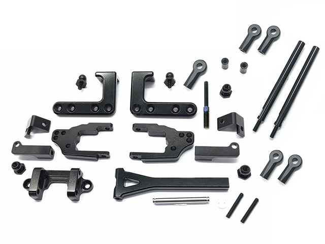 SQUARE Rear Link Kit, S Wheelbase, for Tamiya CC-01