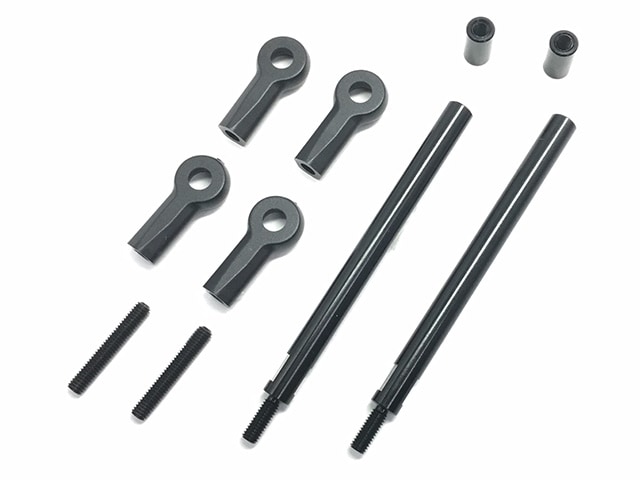 Lower Link Set 58mm(S) Black CCR-50 Spare, Crawler General-Purpose