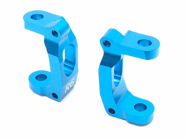 Front Hub Carrier Caster Square 6 Degrees (for GF-01,G6-01) (Blue) 6° in