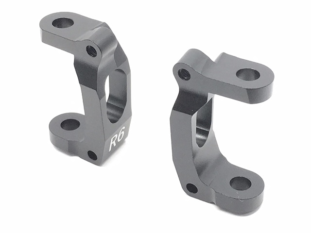 Front Hub Carrier Caster Square 6 Degrees (for GF-01,G6-01) (Black) 6° in