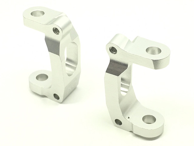 Front Hub Carrier Caster Square 6 Degrees (for GF-01,G6-01) (Silver) 6° in
