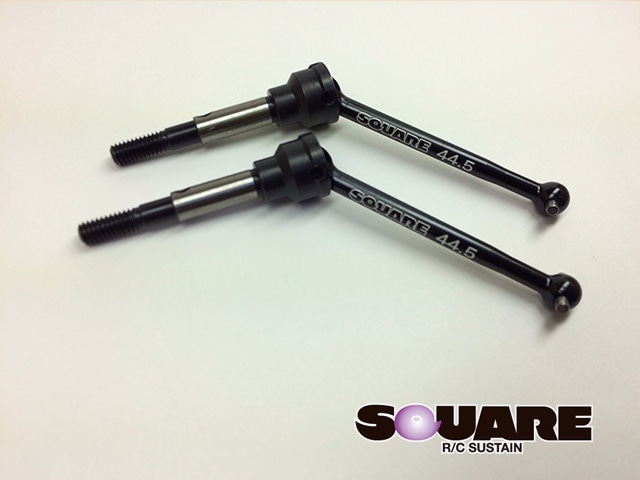 ユニバーサルドライブシャフト ワイドサス用(WR-02,GF01用)ブラック Black Universal drive shaft for wide suspension (for WR-02 & GF01)