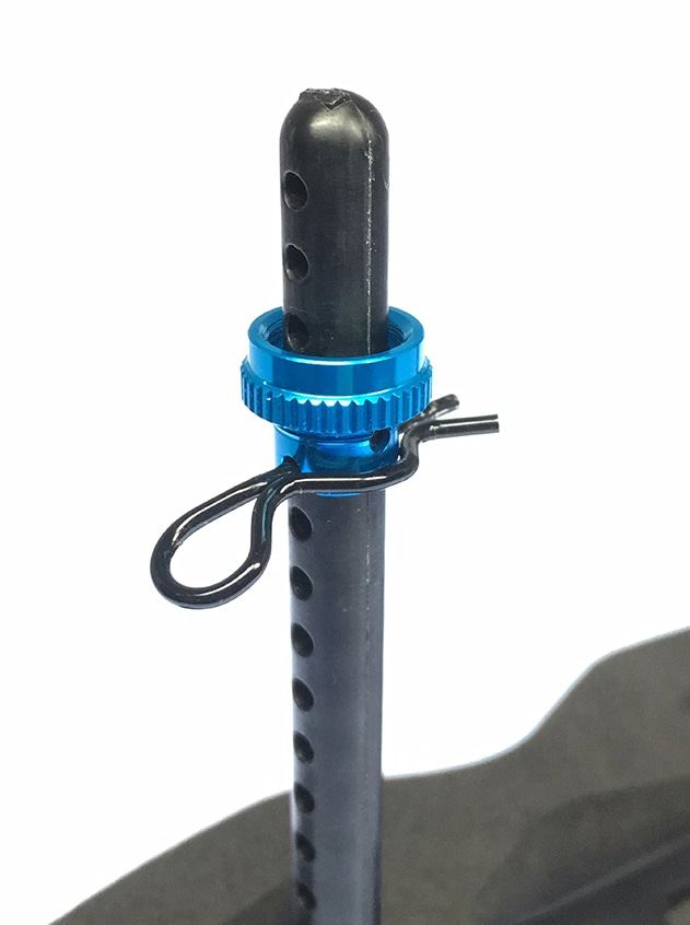 Body Mount Adjuster φ5.9(Blue) (for Touring Car)
