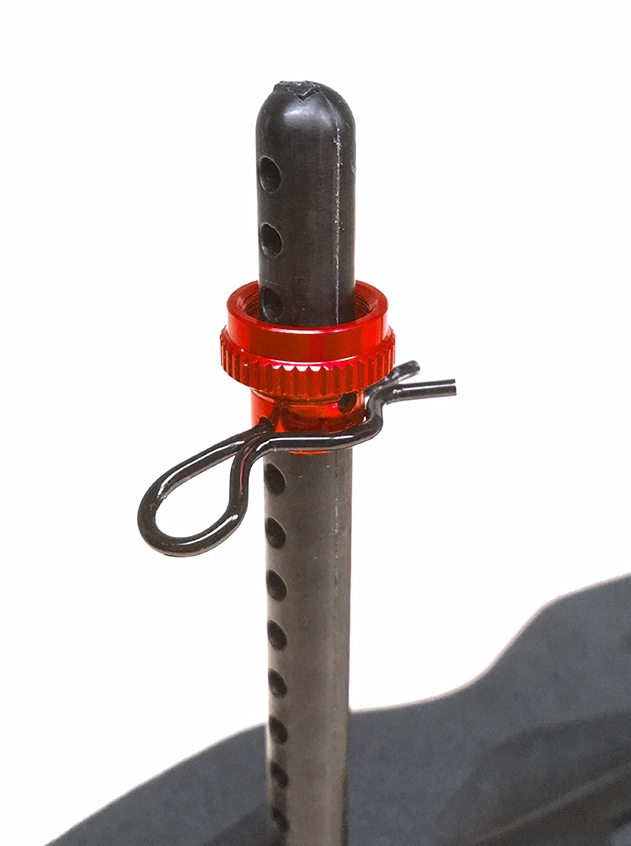 Body Mount Adjuster φ5.9(Red) (for Touring Car)