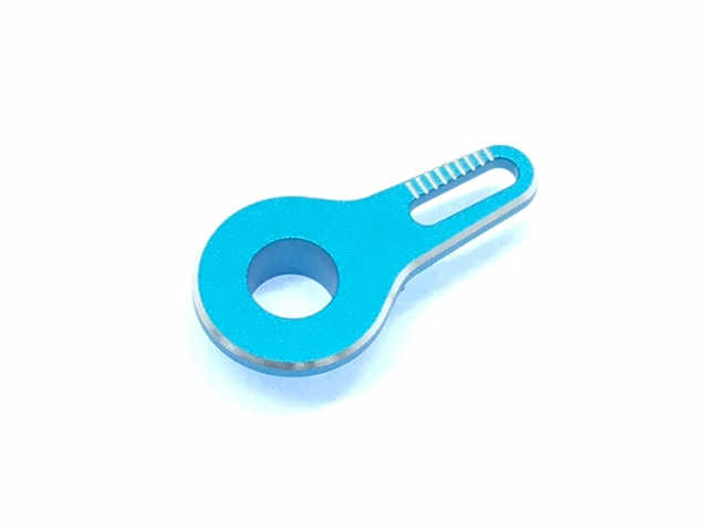Aluminum long servo saver (for Long Servo Saver (Tamiya Blue) High-Torque Servo Saver)(for TAMIYA High Torque Servo Saver)Tamiya Blue