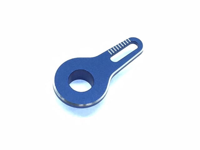 Aluminum long servo saver (for Long Servo Saver (Dark Blue) High-Torque Servo Saver)(for TAMIYA High Torque Servo Saver)Dark blue