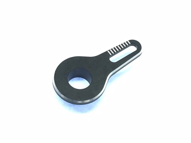 Aluminum long servo saver (for Long Servo Saver (Black) High-Torque Servo Saver)(for TAMIYA High Torque Servo Saver)Black