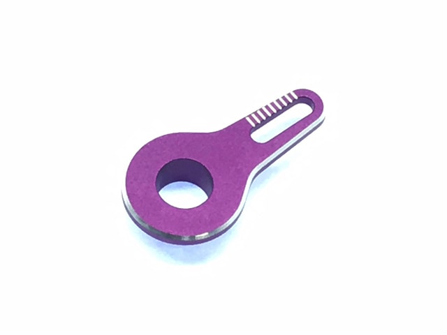 Aluminum long servo saver (for Long Servo Saver (Purple) High-Torque Servo Saver)(for TAMIYA High Torque Servo Saver)Purple