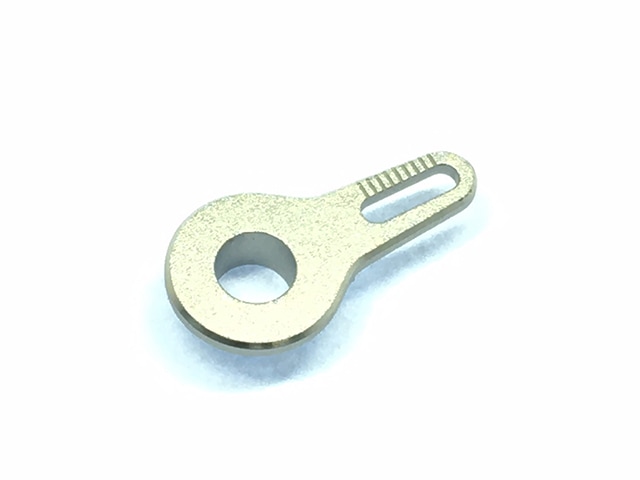 ロングサーボセイバー(シルバー)ハイトルクサーボセイバー用 Aluminum long servo saver(for TAMIYA High Torque Servo Saver)Silver